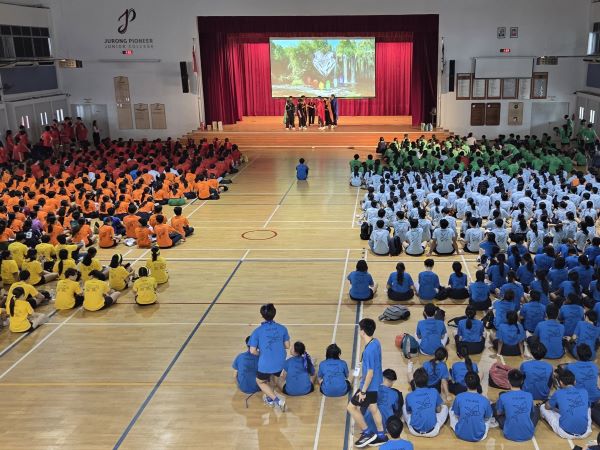 Skit Performance by the House Captains and Vice House Captains